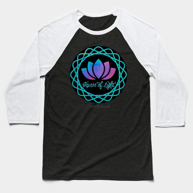 Rivers of Light Baseball T-Shirt by RadioHarambe